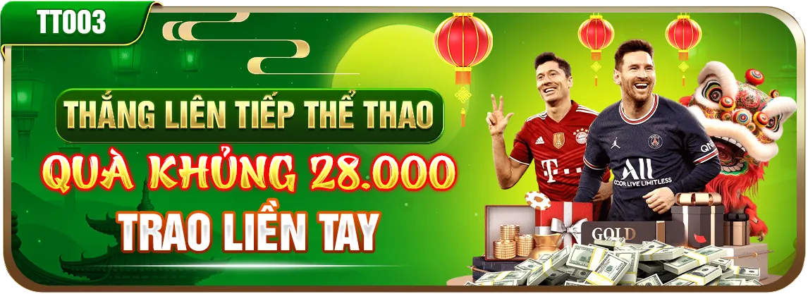 Thưởng chào mừng