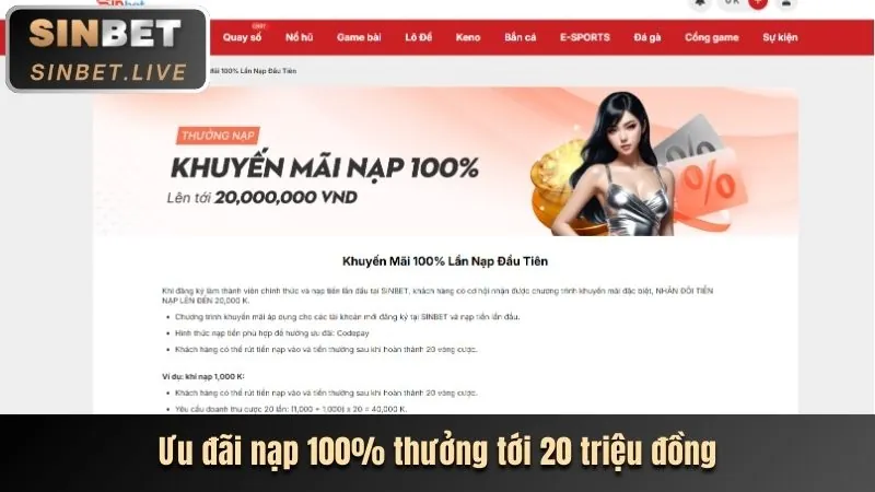Điều Kiện Nạp Tối Thiểu